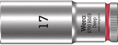 Wera 8790 HMB Deep 17,0, Rød, 17,0 mm