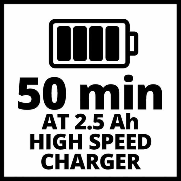 Einhell PXC Starter Kit 18V 2,5Ah Power X-Change 4512097 Batteri och batteriladdare för verktyg 18 V 2,5 Ah Li-ion