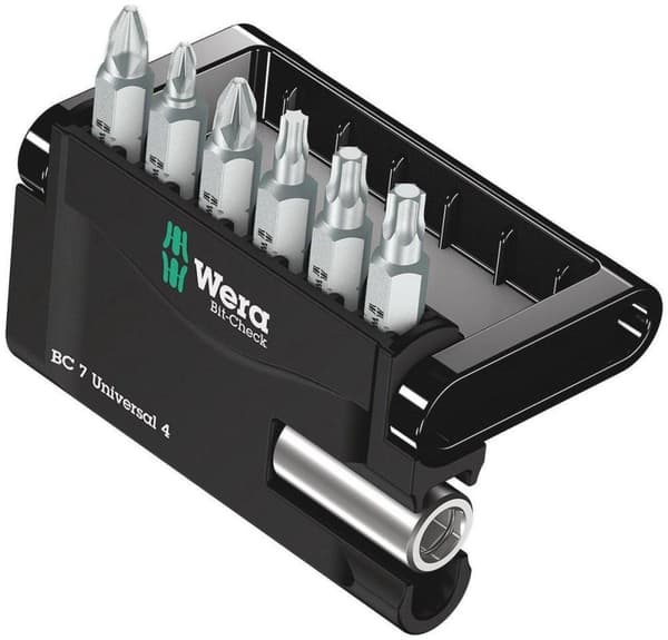 Wera 5135810001 Mini-check 7-delad bitssats i kassett
