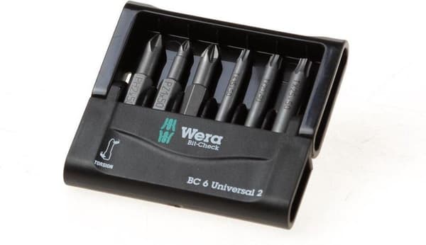 Wera 5135810001 Mini-check 7-delad bitssats i kassett