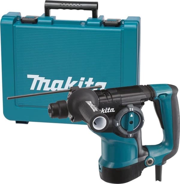Makita HR2811FT SDS-plus Kombihammare inkl. snabbborrchuck i fodral - 800W - 2,9J