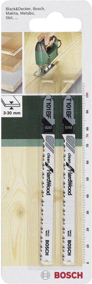 Bosch - Stiksavsblad bimetal, T 101 BF Clean til hårdt træ