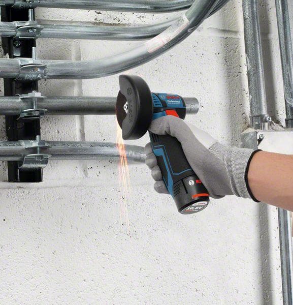 Bosch GWS 12V-76, 2x GBA 12V 3.0 akku vinkelsliber