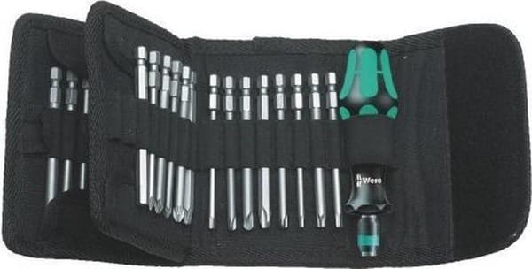 Wera 05059297001 33-delad Kraftform Kompakt 62 bitars set