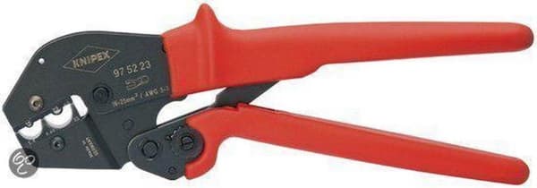 Knipex 97 52 23 Crimpverktyg Oisolerade terminaler, anslutningar 16 till 25 mm²