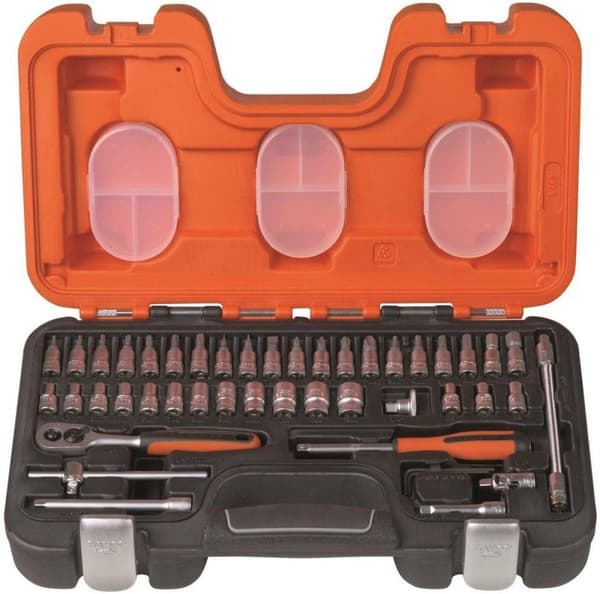 Bahco S460 hylsnyckelsats 46 delar 1/4