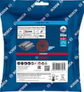 Pikkukuva 2 / 6: Bosch Expert R781 - hiomalaikka - teräkselle, ruostumattomille teräslevyille - 5 kpl - 115 mm - X-LOCK - karkeus: G80 (2608621781)