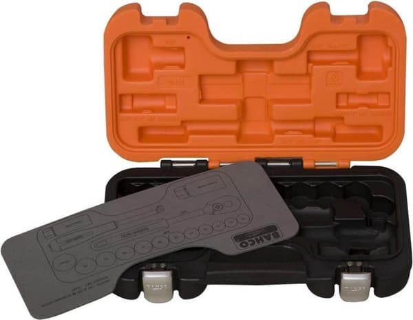 Bahco S330 33 dele doseringssæt - 1/4'' 3/8''