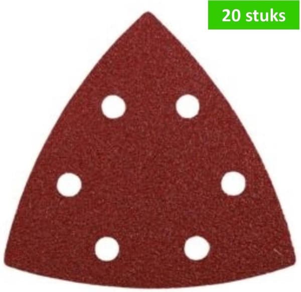 kwb 542842 Delta slibepapirsæt Kornstørrelse 120 Hjørnestørrelse 93 mm 1 stk.