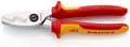 Miniatyrbillede 1 af 5: Knipex 95 16 200 SB kabelsaks Længde: 200 mm