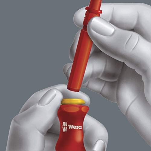 Wera KK 64 i elektriker, elektronik och finmekanik, VDE, verkstad Insexhylsa utbytbart blad 3 mm (05004421001)