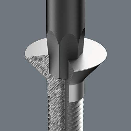 Wera KK 64 i elektriker, elektronik och finmekanik, VDE, verkstad Insexhylsa utbytbart blad 3 mm (05004421001)
