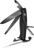 Pikkukuva 5 / 9: Victorinox Ranger Grip 55 Onyx Black - Sveitsin armeijan veitsi - 12 toimintoa - Lahjalaatikko