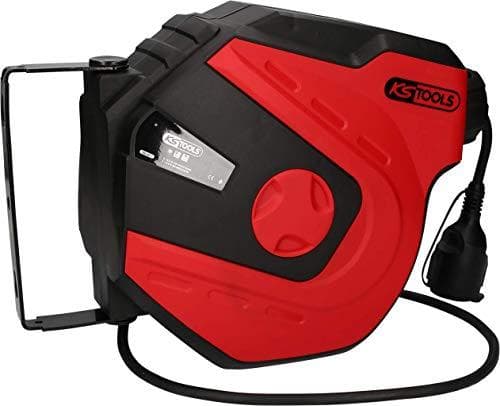 KS TOOLS Werkzeuge-Maschinen GmbH værkstedskabelrulle, 15m, 1,5mm² (150.4217)