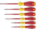 Miniatyrbild 3 av 4: Wiha 3251TRK6 6-delad SoftFinish Electric Slimfix VDE skruvmejselsats - Torx manipuleringssäker