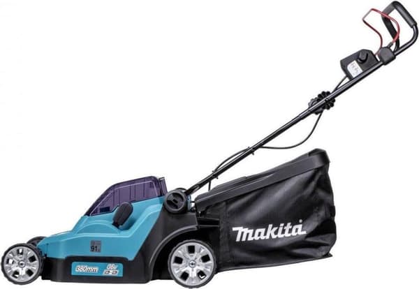 Makita DLM382Z 36V (2x 18V) Li-Ion batteri plæneklipperhus - 38cm