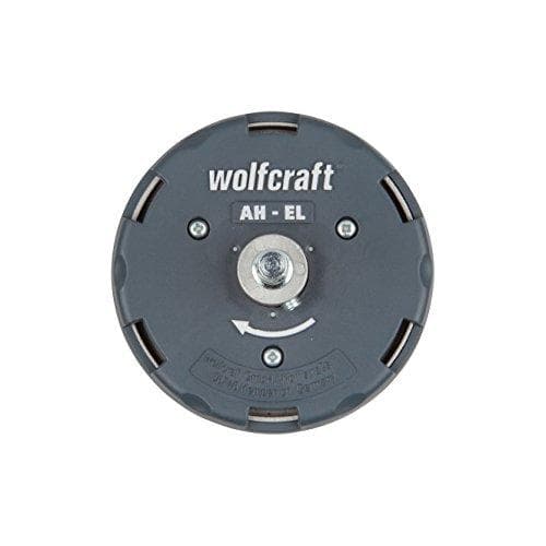 wolfcraft Hulsav Elektrisk 5983000 - Justerbart bor til den akku skruetrækker & boremaskine - El-installationer i gipsplader & træ - Ø 35, 65, 68, 74,