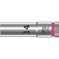 Miniatyrbillede 1 af 5: Wera 05004554001 topnøgleindsats 14 mm 1 stk 1/2 (05004554001)
