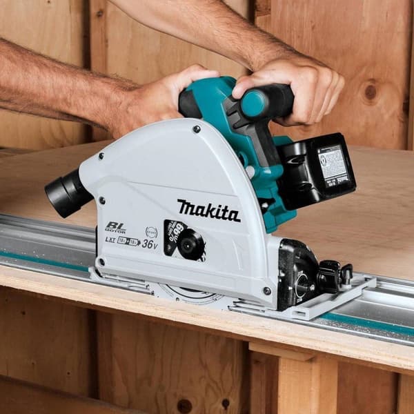 Makita dykrundsav Dsp600zj 2x18v 165 Mm - løs krop (leveres uden batteri og oplader)