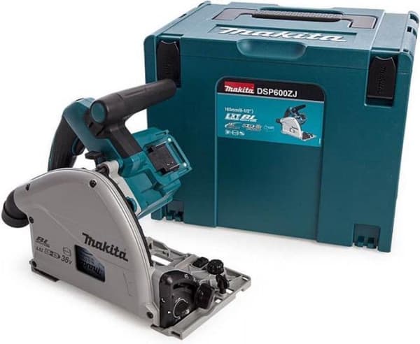 Makita Uppopyörösaha Dsp600zj 2x18v 165 Mm - löysä runko (toimitetaan ilman akkua ja laturia)