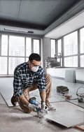 Miniatyrbillede 2 af 5: Bosch GWS 18V-7 Professional - vinkelsliber - ledningsfri - 125 mm - 2 batterier - 18 V (06019H9005)
