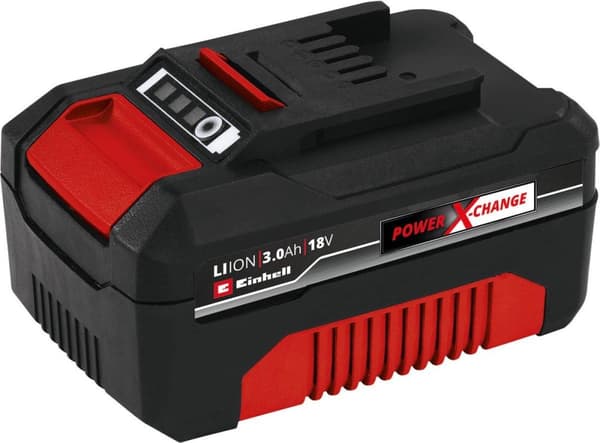 Einhell batteridrevet borehammer HEROCCO Kit (1x3,0 Ah) Power X-Change (Li-Ion, 18 V, 2,2 Joule, 18 Nm, SDS-Plus, inkl. 3,0 Ah batteri, oplader, 3 bor