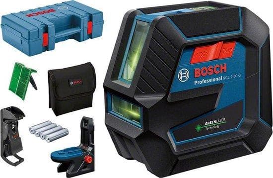 Bosch GCL 2-50 G Professional kombilaser og BT 150+DK 10 0601066M02 (0601066M02) Sort
