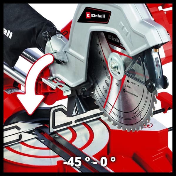 EINHELL TC-SM 254 radiell kap- och geringssåg