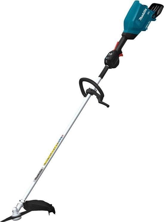 Makita DUR369LZ - 2-i-1 buskrydder og sidetrimmer - 43 cm - klinge og nylonsnor - D-løkkehåndtag - 7000 rpm - grøn (DUR369LZ)