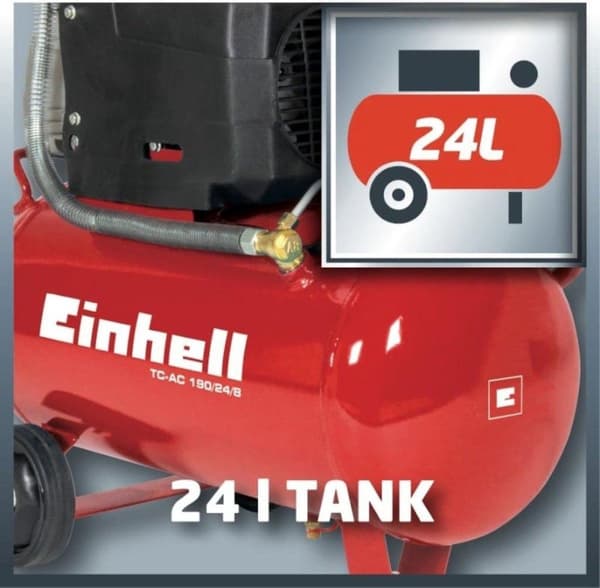 Einhell TC-AC 190/24/8 Kompressor 1500 W – 8 Bar – 24 L