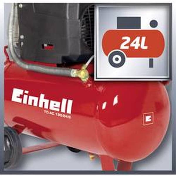 Einhell TC-AC 190/24/8 Kompressor 1500 W – 8 Bar – 24 L