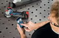 Miniatyrbillede 3 af 5: Bosch GWX 18 V-10 SC 18V Li-Ion batteri X-LOCK Vinkelsliber krop i L-Boxx - 125mm - variabel - børsteløs - Simpelthen tilsluttet