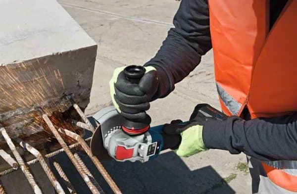 Bosch GWX 18 V-10 SC 18V Li-Ion batteri X-LOCK Vinkelsliber krop i L-Boxx - 125mm - variabel - børsteløs - Simpelthen tilsluttet