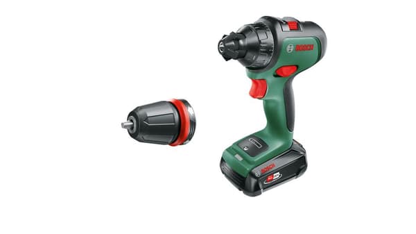 Bosch AdvancedDrill 18 Sladdlös borrmaskin/skruvdragare - Med fodral - Med 1x 18 V batteri och laddare