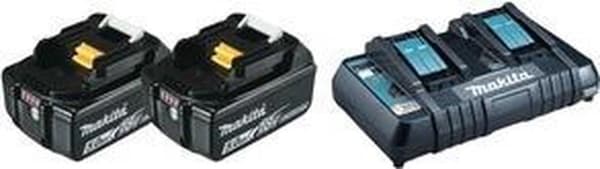 Makita 197629-2 Lithium-Ion 5000mAh 18V genopladeligt batteri/batteri