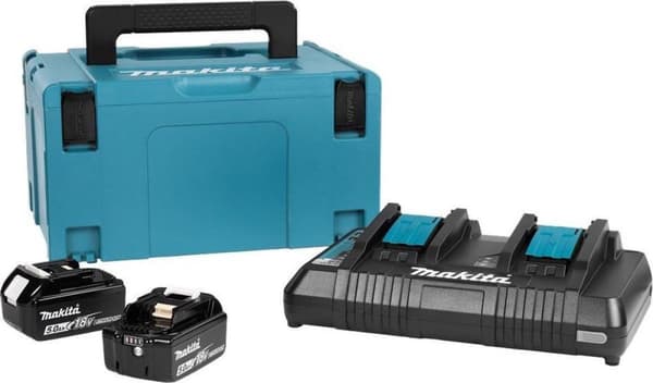 Makita 197629-2 Lithium-Ion 5000mAh 18V genopladeligt batteri/batteri