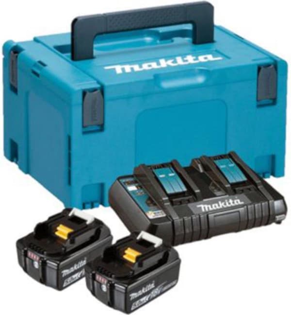 Makita 197629-2 Lithium-Ion 5000mAh 18V genopladeligt batteri/batteri