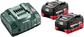 Miniatyrbild 3 av 4: Metabo 685122000 Batteri och batteriladdare för verktyg 18 V 5,5 Ah LiHD