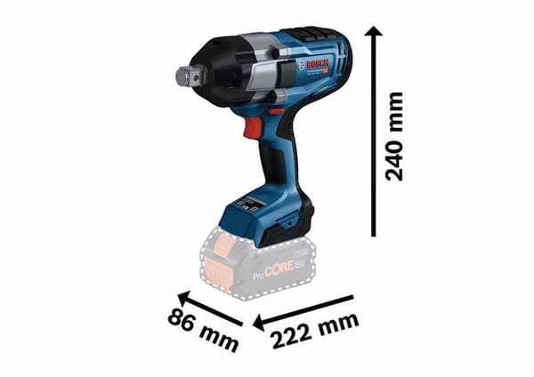 Bosch GDS 18V-1050 H akku slagnøgle (0619J8500)