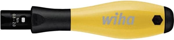 Wiha Momentskruetrækker ESD 0,1 - 0,6 Nm DIN EN 61340-5-1, DIN EN ISO 6789, DIN EN 26789