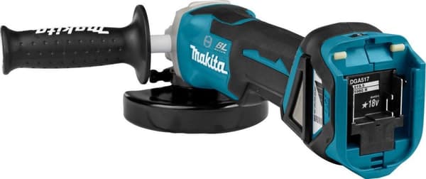 Makita DGA517ZJ akku vinkelsliber i Makpac