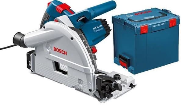 Bosch Professional GKT 55 GCE Rundsav - 1400 Watt - 57 mm skæredybde - Inklusiv savklinge og L-BOXX