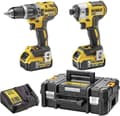 Miniatyrbillede 4 af 6: DeWalt DCK266P2T Combiset - Akku hammer/skrueboremaskine + Trådløs slagtrækker - 18V 5.0Ah XR Li-ion