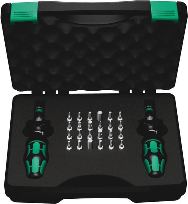 Wera 7440/41 Kraftform momentskruetrækkersæt 0,3-3,0 Nm