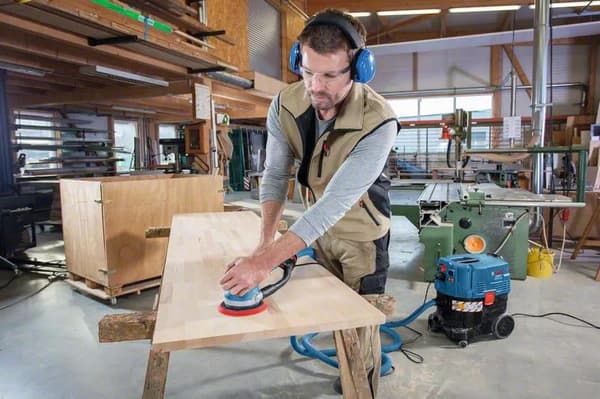 Bosch Professional GET 75-150 - Random Orbital Hiomakone | 150mm 750w L-boxx-kotelossa