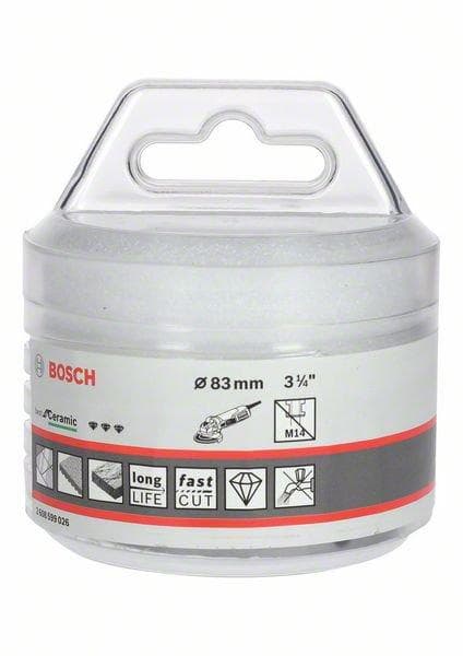Bosch Best for Ceramic DRYspeed - diamanttørbor - til keramik - 83 mm - X-LOCK