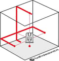 Pikkukuva 2 / 9: Leica Lino L2P5-1 Point/line laser kotelo - 25m