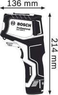 Miniatyrbild 5 av 6: Bosch Professional GIS 1000 C Termometer - Enkel mätning av temperaturer och fukt