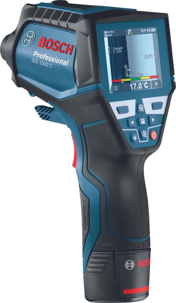 Bosch Professional GIS 1000 C Termometer - Enkel mätning av temperaturer och fukt