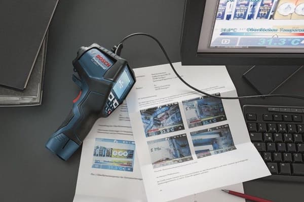Bosch Professional GIS 1000 C Termometer - Enkel mätning av temperaturer och fukt